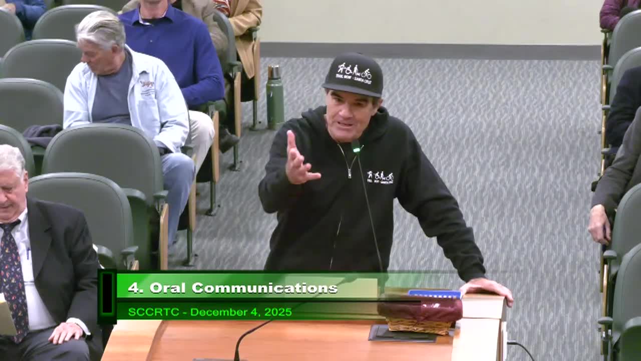 Santa Cruz County Regional Transportation Commission 12/04/2025